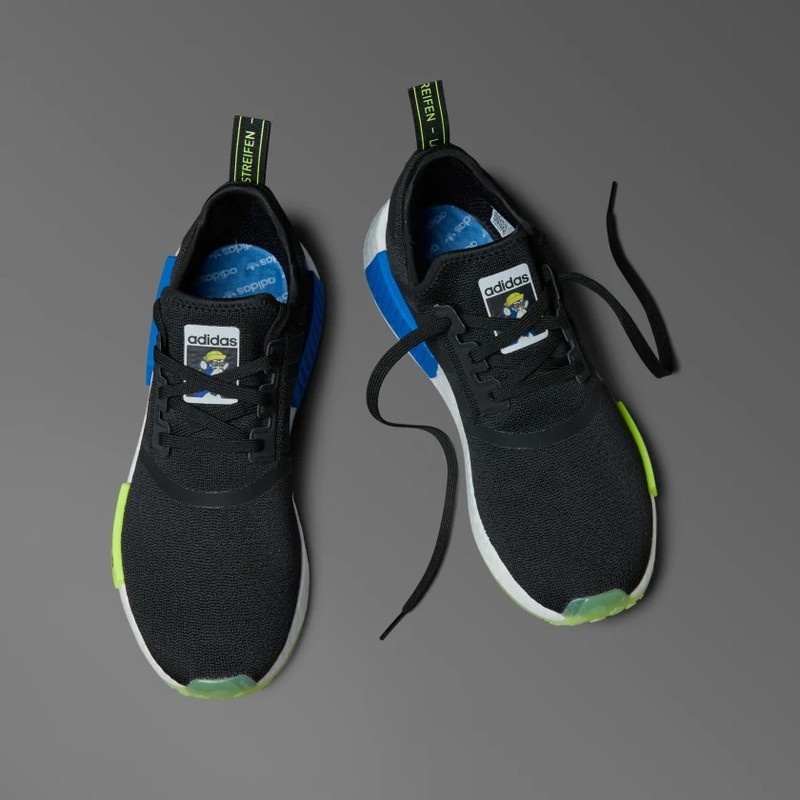 Indigo Herz x adidas NMD R1 Core Black IE1844 Grailify